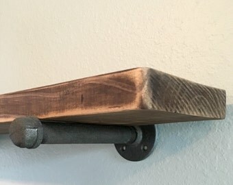 60 in. Industrial Pipe Shelf