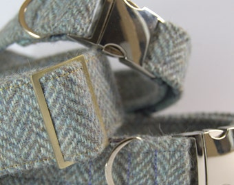 Tweed dog collar - Martingale dog collar – Tweed Collar for Greyhounds - Lurcher collar - Whippet collar - genuine tweed collar - dog collar
