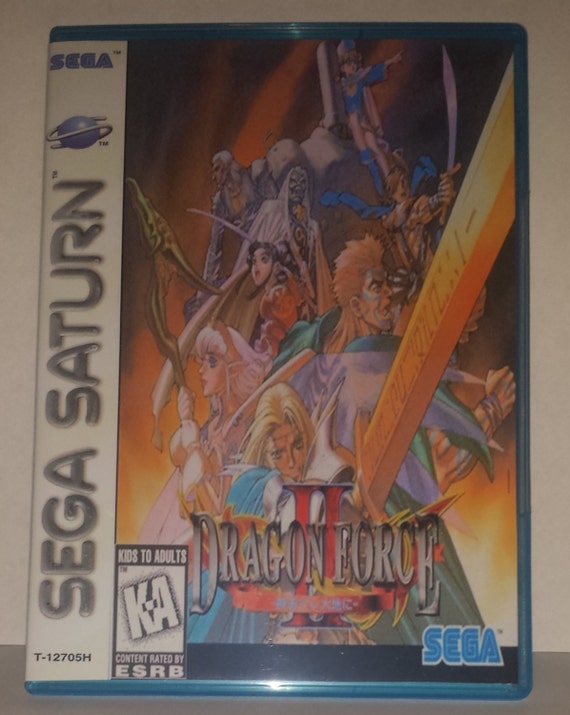 Dragon Force II Sega Saturn English Translated by PugsTreasures