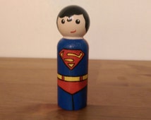 superman peg doll