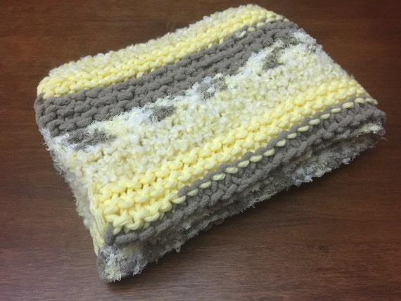 baby yarn blanket washing instructions bernat Hand Knit Baby Knit Blanket // // Blanket Bernat Chunky Baby