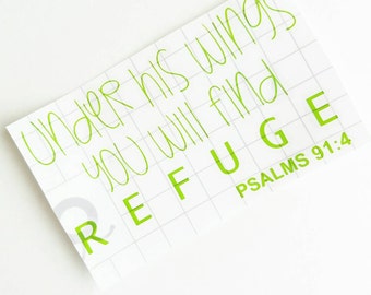 bible verse decal etsy