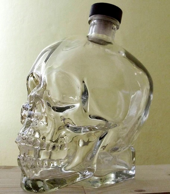 Crystal Head Vodka Skull 1750ml BIG empty bottle by MickyHouse