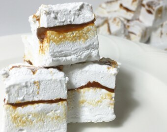 Dulce de Leche Gourmet Marshmallows - 16 Gourmet Handcrafted Marshmallows