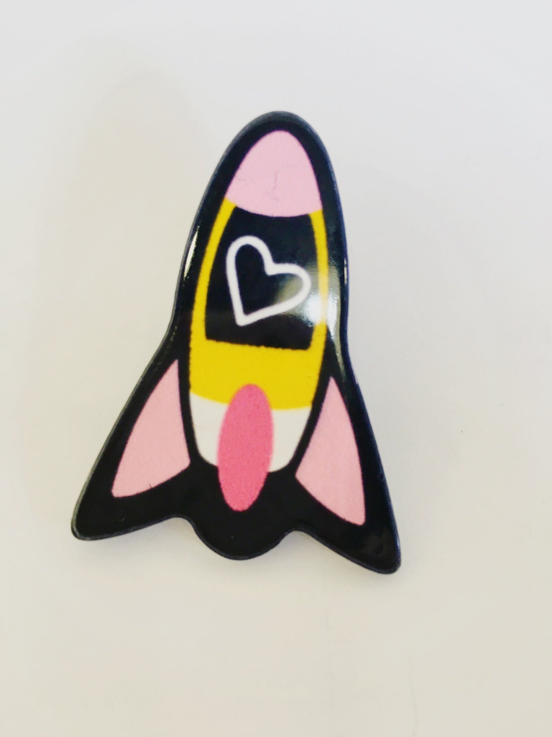 Cute Rocket Pin
