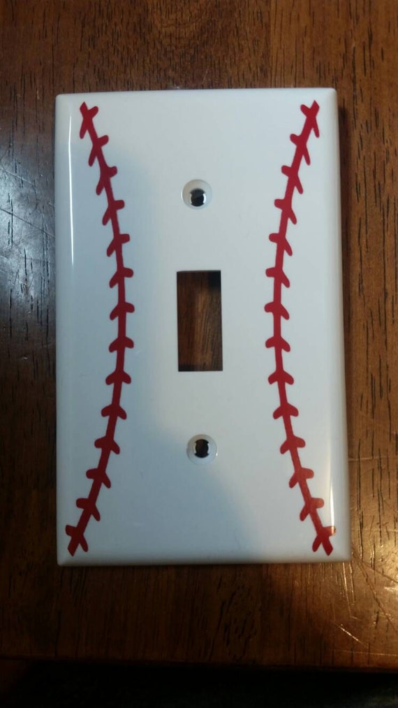 Sports Light Switch Covers Boys Room Girls Room Bedroom