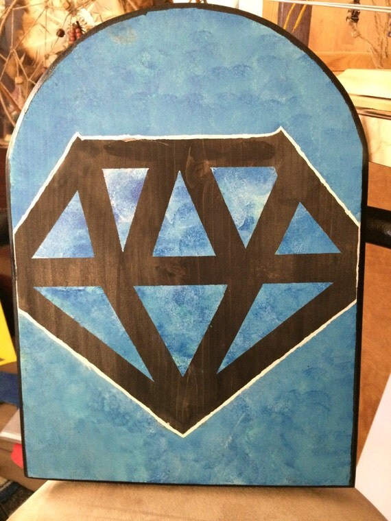 Galaxy Diamond Custom Painting by Everettcustoms on Etsy