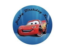 Unique disney cars cake related items | Etsy