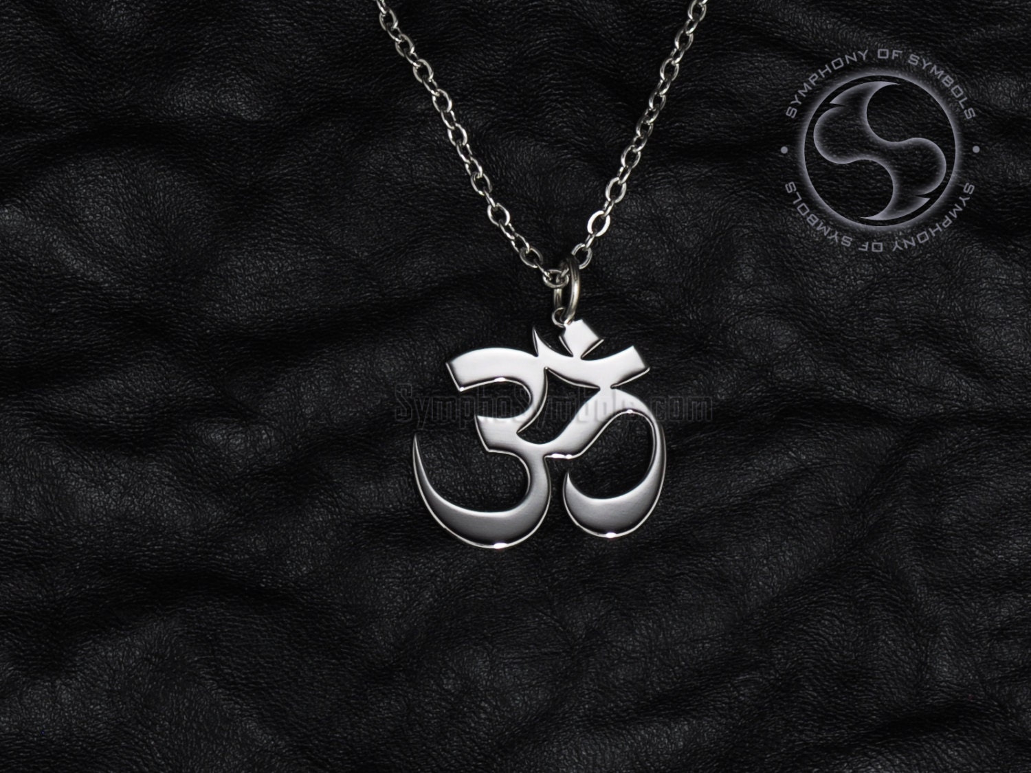 Om Pendant Hinduism Symbol Stainless Steel Jewelry Aum