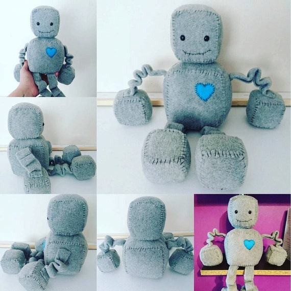 robot soft toy