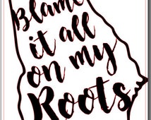 Download Blame It All On My Roots With Tree Svg Free / tree with ...