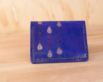 Front Pocket Wallet Leather in the Dakota Pattern with