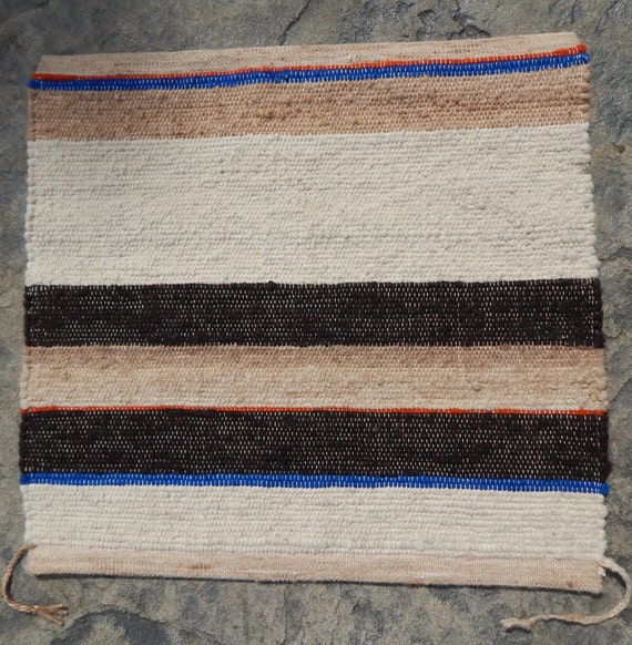 Horse Blanket Saddle Pad Hand Woven Alpaca by AlpacaFarmBoutique