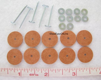 5 Joints Size 7mm or 10mm or 12mm or 15mm or 20mm or 25mm For Teddy Bear Making Make a Complete Bear or Plush Animal ( TJ-1 )