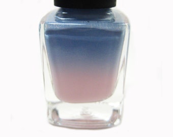 Blue Rose// Thermal Handmade Color Changing Nail Polish// Rose Quartz Serenity//Color of the Year Inspired//Cruelty Free