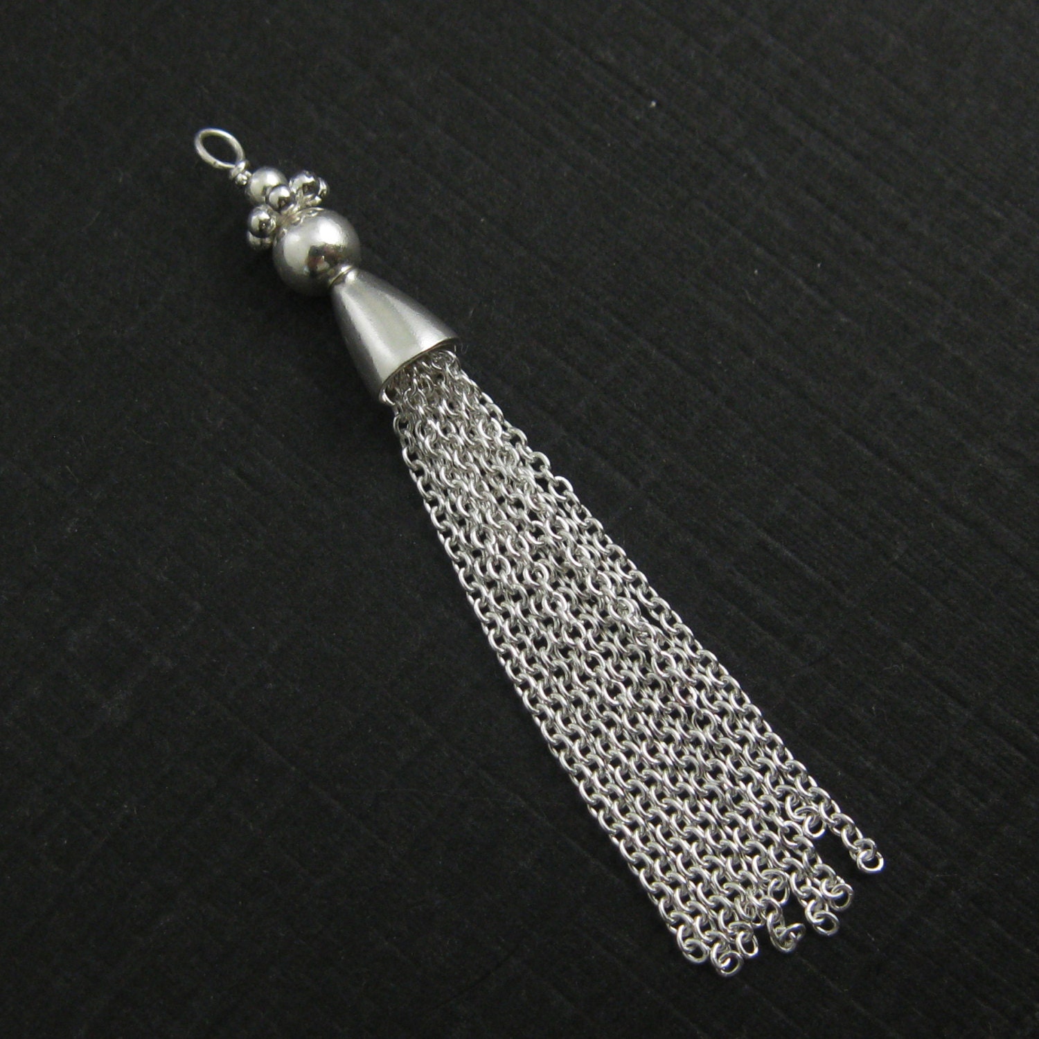 Tassel 925 Sterling Silver Tassel Tassel CharmUnique