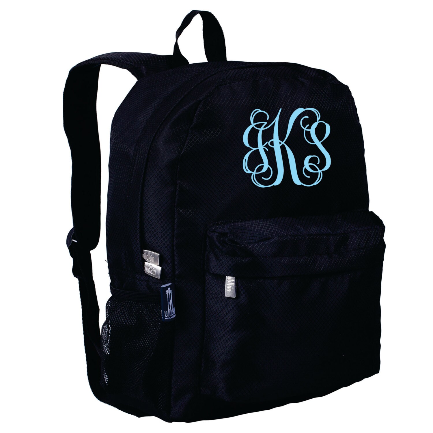 Monogram Backpack and Lunch Bag Set Wildkin Personalized