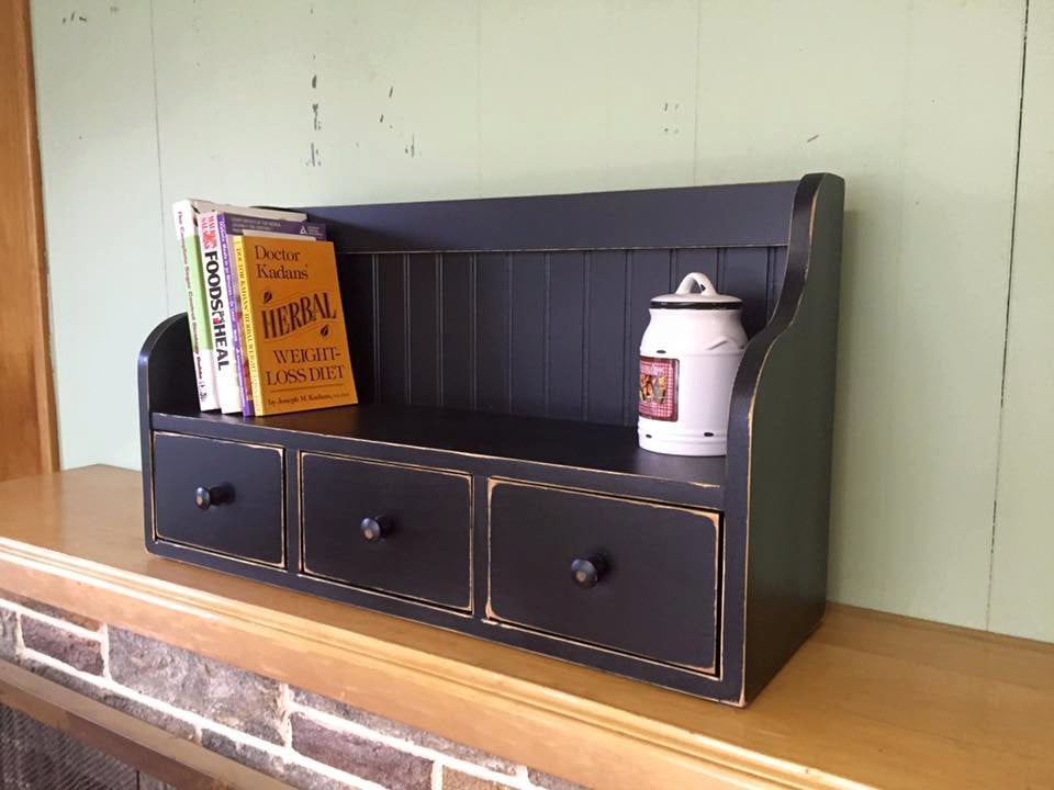 Cook Book Recipe Display Rack Counter Top Shelf Recipe Drawers