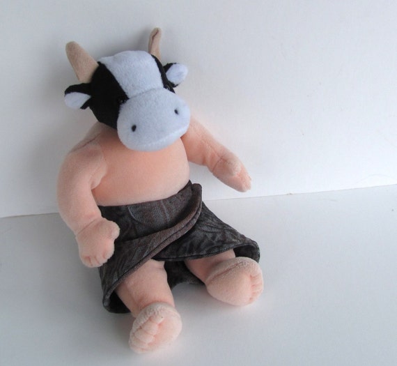 mini minotaur plush