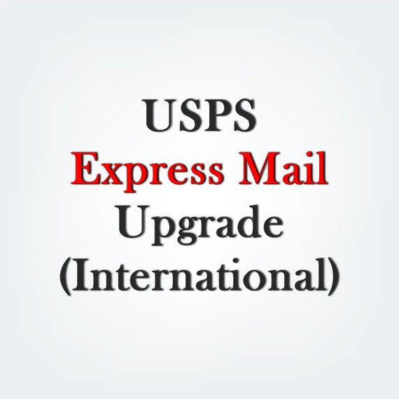 USPS Express Mail Shipping EMS upgrade for by GoldSwan on Etsy