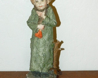 Giuseppe Armani Figurine - Winter - #3483 - 1977 Capodimonte Figurine