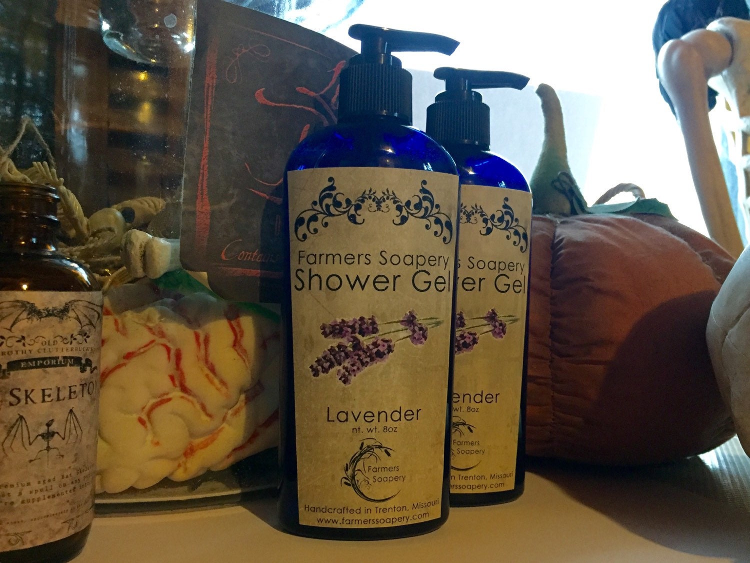 Lavender Shower Gel Body Wash Liquid Soap Or Bubble Bath