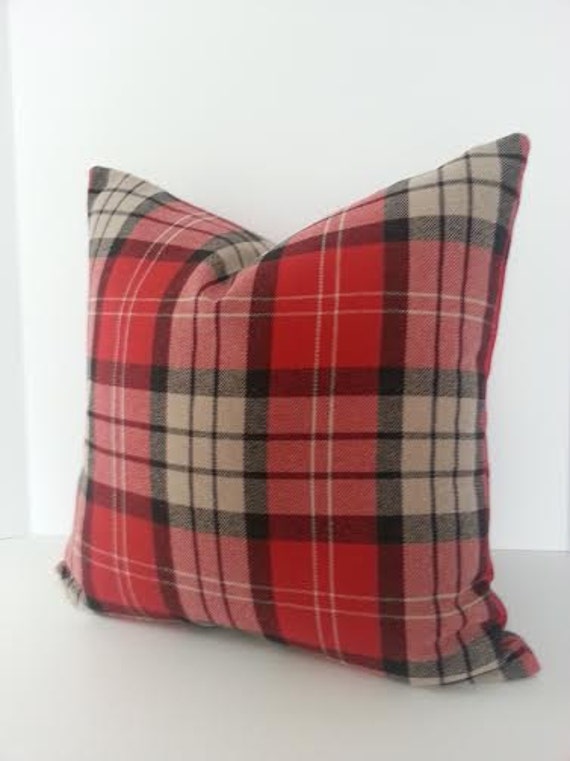 Aberdeen Tartan Pillow Cover / Stewart / Plaid Pillow by Loubella1