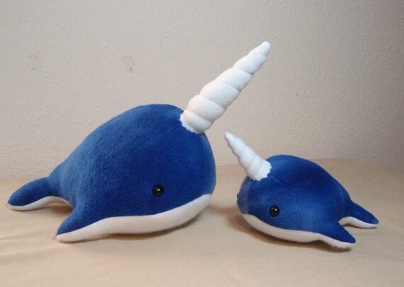 narwhal stuffed animal large