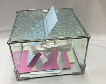 Wedding Card Box With Slot Wedding Card Holder Glass Card