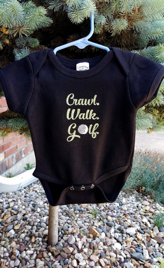 baby golf polo onesie