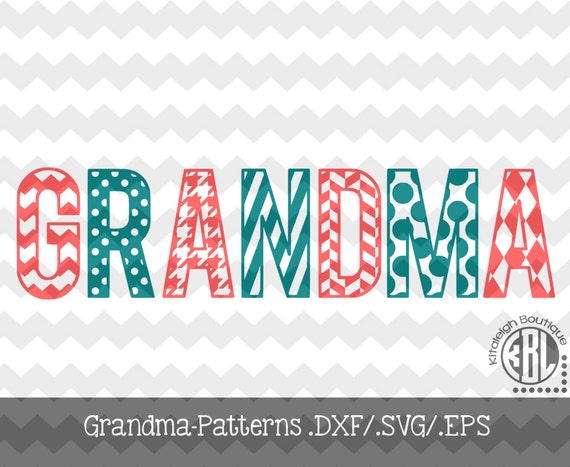 Download Items similar to Grandma-Patterns INSTANT DOWNLOAD dxf/svg ...
