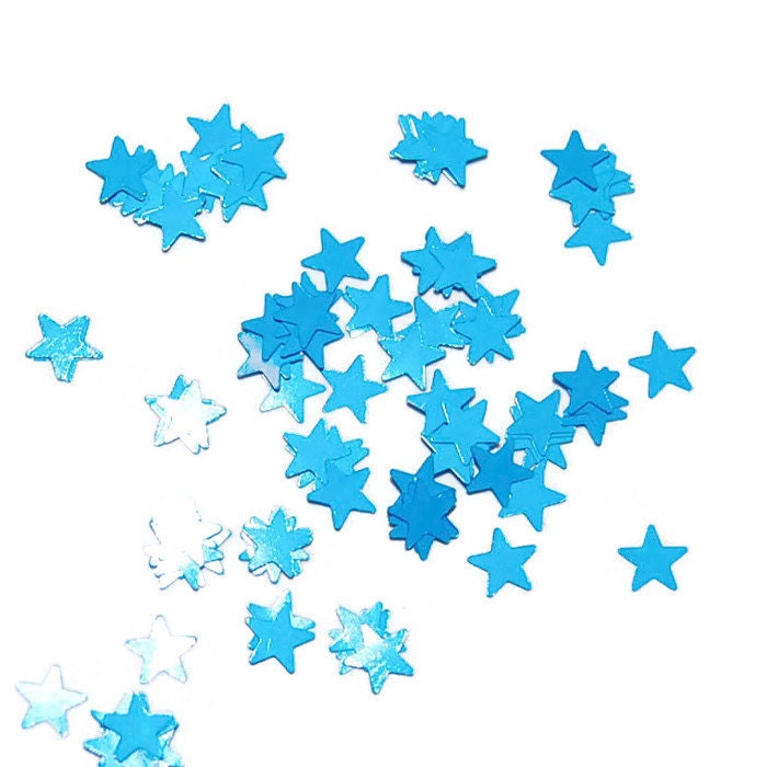 Blue SOLVENT RESISTANT Glitter STARS 1 Fl. Ounce for Glitter