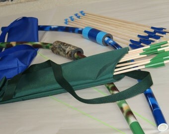 toy bow and arrow with quiver