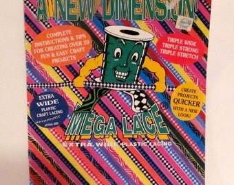 A New Dimension Mega Lace Extra Wide Plastic Lacing Book