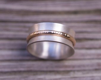 Clear Gemstone Ring Set in 14K Gold Bezel Sterling Silver