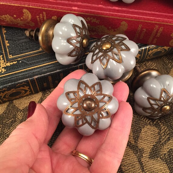 Decorative Pull Knobs Craft Supplies Knob by BirdhousesByMichele