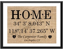 Popular items for home coordinates on Etsy