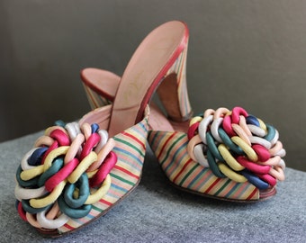 Boudoir slippers | Etsy