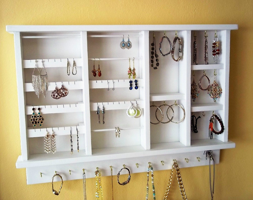 Wall hanging Jewelry Organizer Earring Organizer Earring