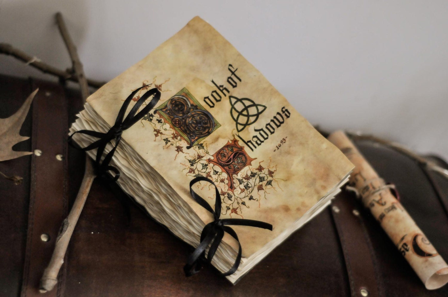 Book of Shadows Journal by TheWitcheryCrafts on Etsy