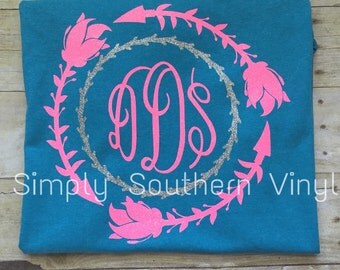 womens monogram shirts