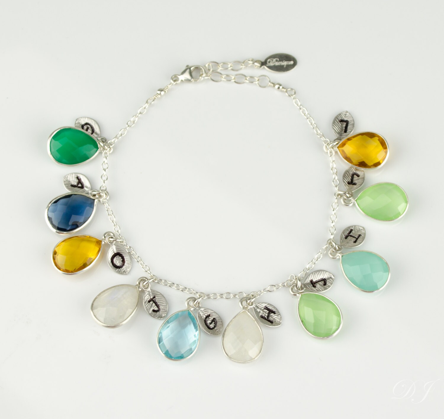 Mother bracelets with birthstones Clearance