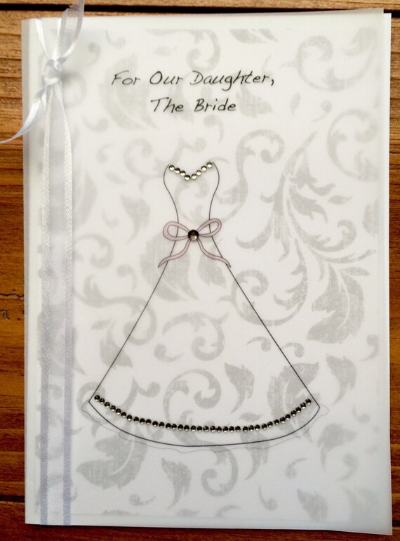 Wedding Or Bridal Shower Card For Daughter Daughter-In-Law