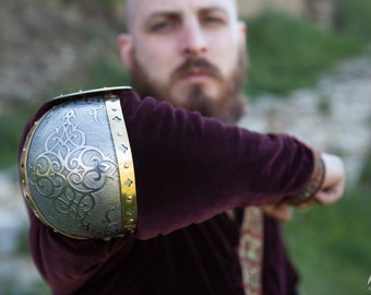 20% DISCOUNT! Armor Arms Elbow Cops "King of the East"; Medieval Armor; Armour