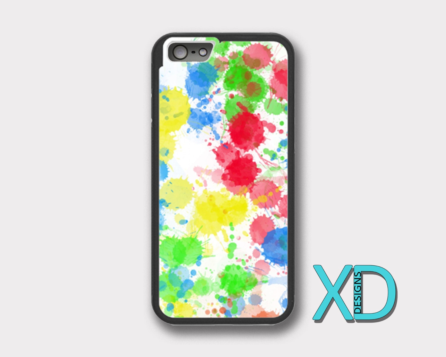 Paint Splatter iPhone Case Paint Orbs iPhone Case Paint