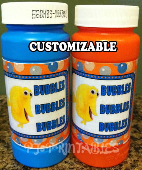 Finding Nemo Bubble Wraps- Customized Digital File Il_570xn