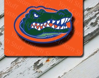 Mousepad Orange Florida GATORS Design on Mousepad
