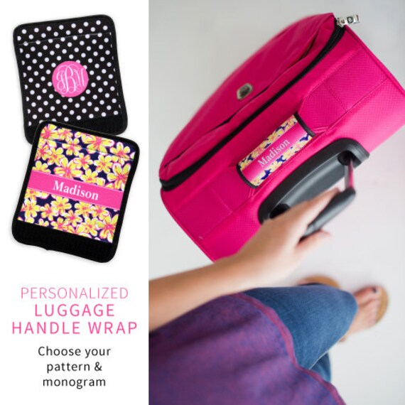 Suitcase Luggage Handle Wrap easy grip Customized by MJSpiritWear