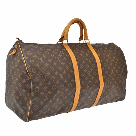Vintage Louis Vuitton Keepall 60 Luggage Duffel Travel Bag