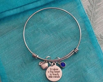 Bangle Bracelet - Teacher
